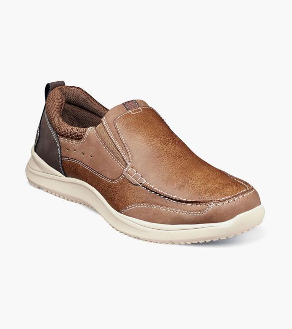 Conway Moc Toe Slip On Men’s Casual Shoes | Nunnbush.com