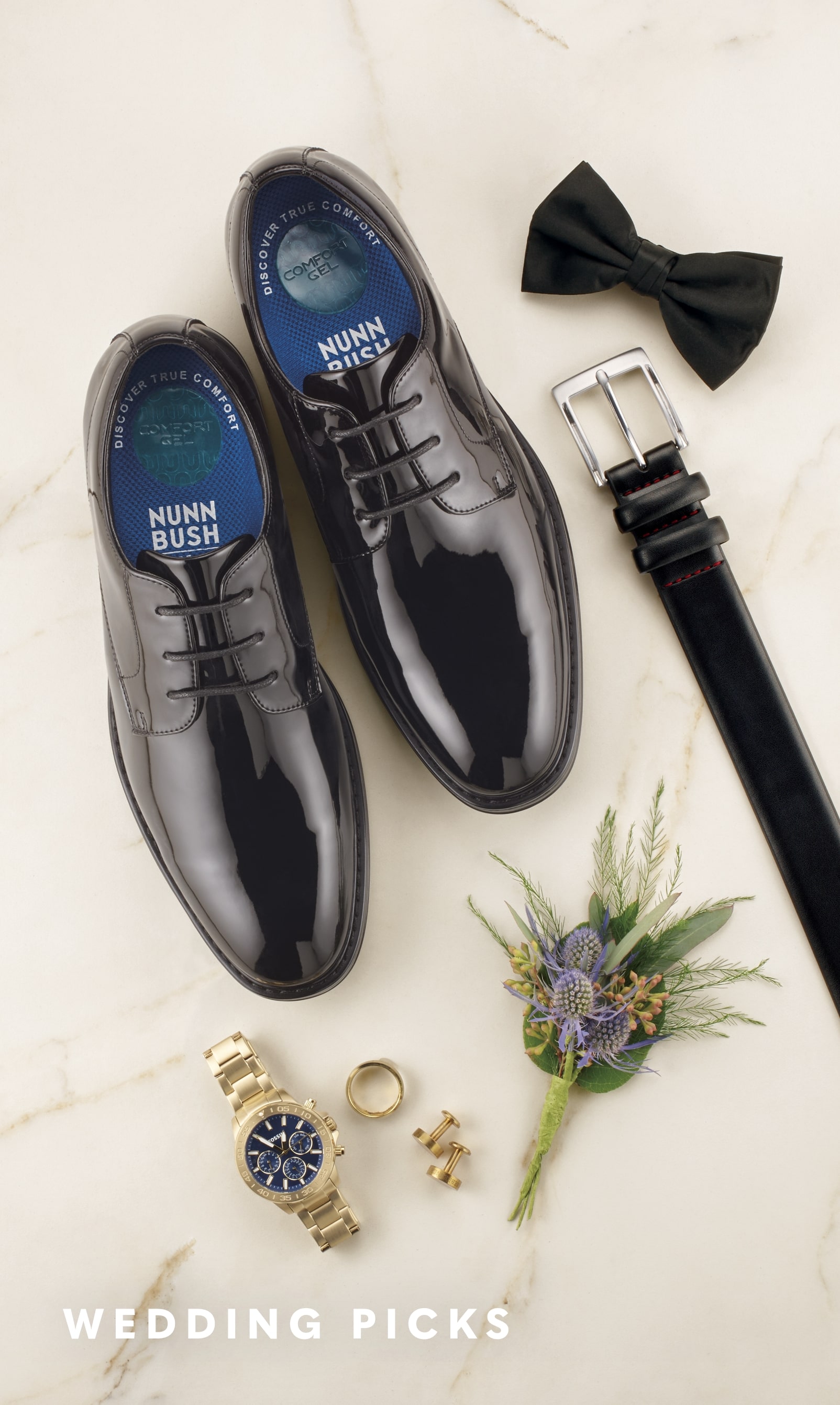 Chase Collection Image features the Centro Formal Flex plain toe oxford. 