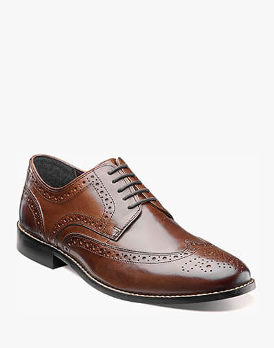 Nelson Wingtip Oxford Brown