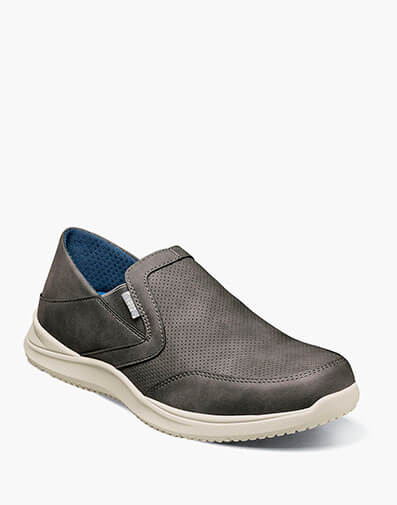 Conway EZ Moc Toe Slip On in Charcoal for $75.00