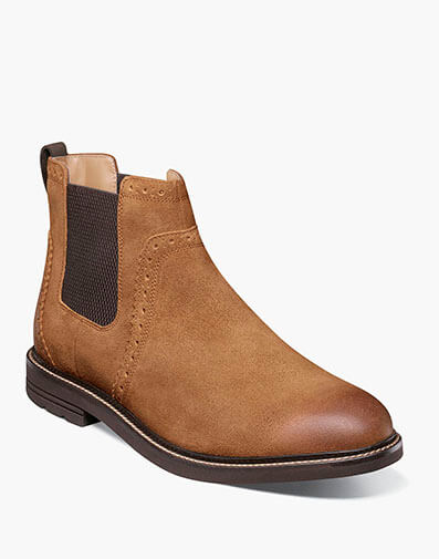 Otis II Plain Toe Chelsea Tan