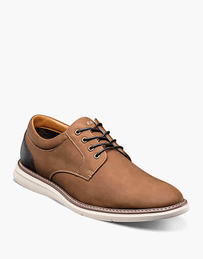 Chase Casual Plain Toe Oxford in Cognac Multi for $59.95