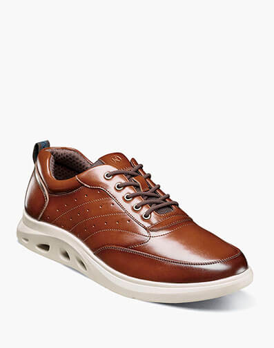 Ponte Moc Toe Sneaker in Cognac Multi for $85.00