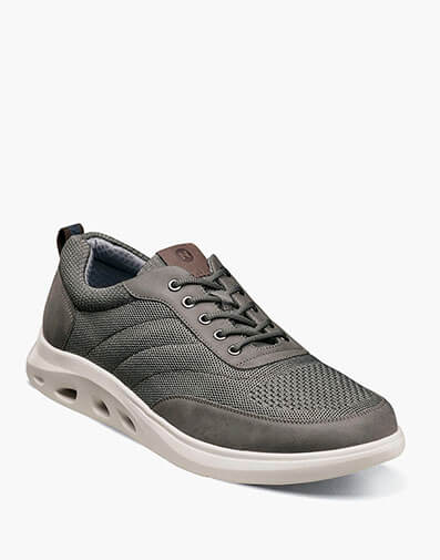 Ponte Knit Moc Toe Sneaker in Gray Multi for $85.00