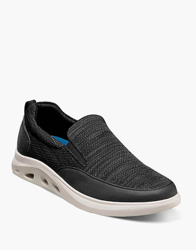 Ponte Knit Moc Toe Slip On in Black Multi for $85.00