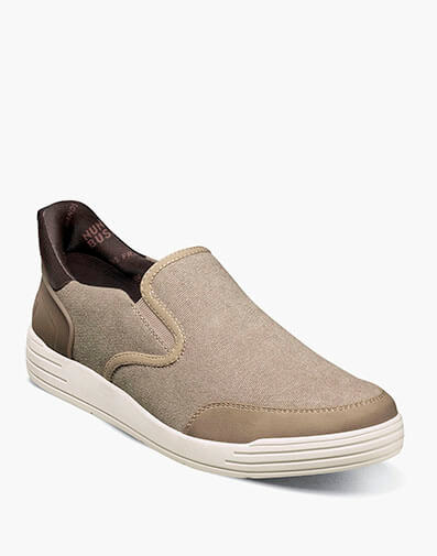 KORE City Walk EZ Canvas Moc Toe Slip On in Stone for $80.00